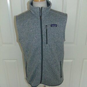 PATAGONIA BETTER SWEATER FULL ZIP  VEST LARGE